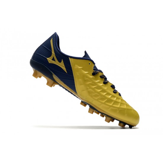 Best Mizuno Rebula 3 Made In Japan FG Blue Gold 39 45 Soccer Cleats